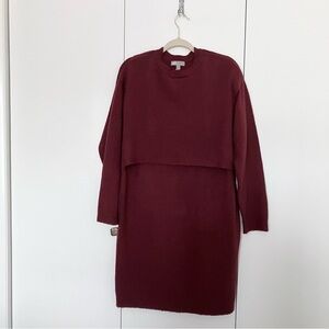 ASOS • nursing maternity sweater dress